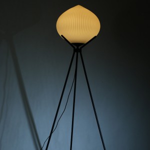Lámpara de pé vertical de estudio escandinavo americano vintage lixeiro de luxo