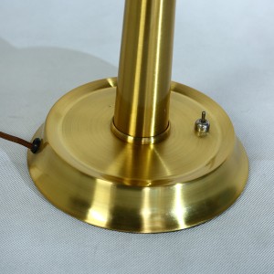 Ins-stila plisita usona vintage malpeza luksa dormoĉambro studo vertikala planka lampo