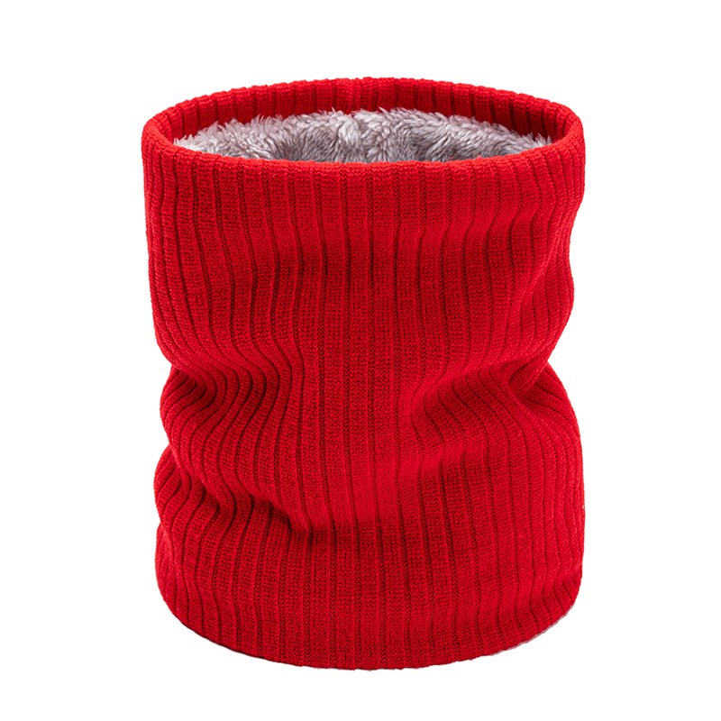 tricotat încălzitor pentru gâtul de iarnă cu lână