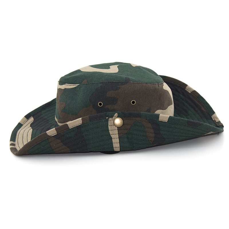 Top Quality Camouflage Travel Safari Hat