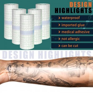 custom after care products wholesale supply dressing roll film tattoo aftercare bandage