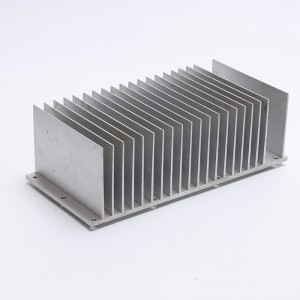 Flat Wide Shape Aluminum Heat-Sink