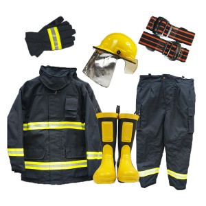 Сертыфікат 3C каштоўнага пакета адзення для пажарных
