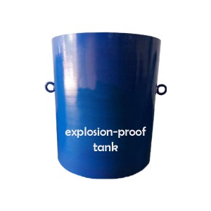 Single-layer explosion-proof tank anti riot gear