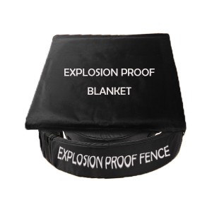 ผ้าห่มและรั้วป้องกันการระเบิดอุปกรณ์ป้องกันการจลาจลที่ใช้งานง่าย