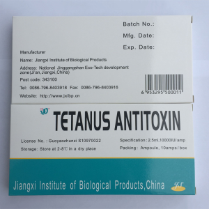 Inyección líquida de antitoxina tetánica 10000IU