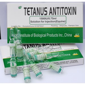 Injekcija antitoksina proti tetanusu 1500 ie