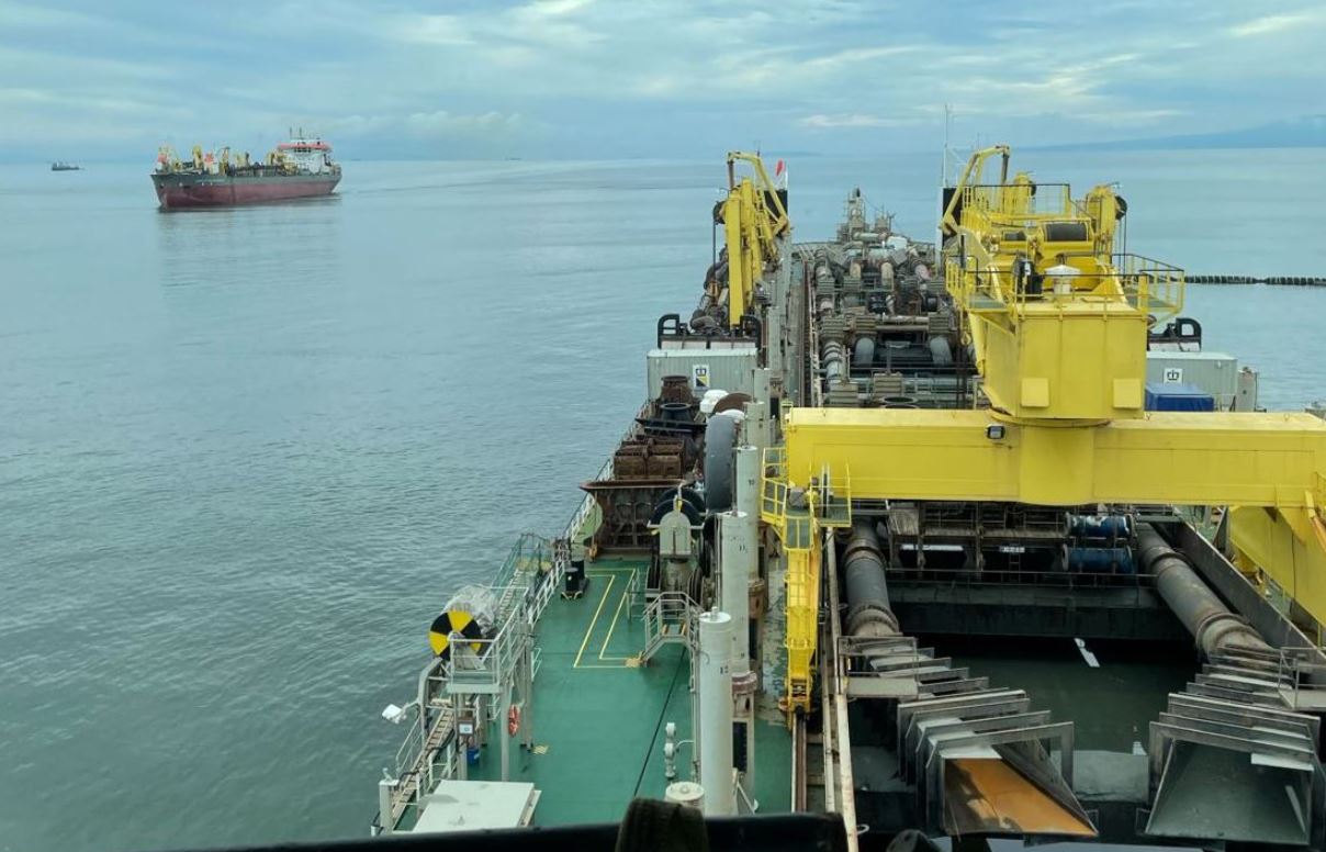The largest project in Boskalis’ history 42 pct complete