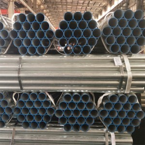Igwe ọkụ etinyere galvanized steel Pipe Size 1/2 3/4 1″2″1.5″INCH GI Pipe Pre Galvanized Steel Pipe Galvanized steel tube
