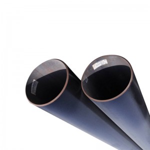Țeavă de oțel fără sudură din fier negru MS Țeavă/tub din oțel carbon fără sudură și sudată ASTM A53 / A106 SCH 40
