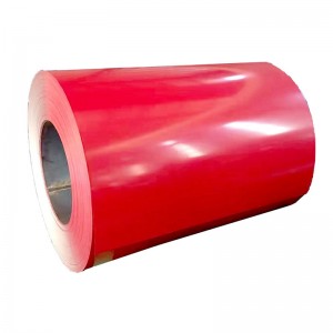 Prepainted Color Coated Galvanized/ Galvalume Zinc Coated Steel Coil para sa Corrugated Sheet