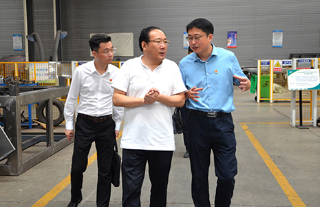 Liu Yuan, deputy Secretary of Yandu District Committee, visited our company
