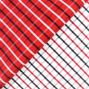 Nový príchod do Číny Vysokorýchlostná vysokokvalitná tkaná tkanina s vysokorýchlostným vzduchovým tryskovým tkacím strojom Dobby Yarn Farbená látka