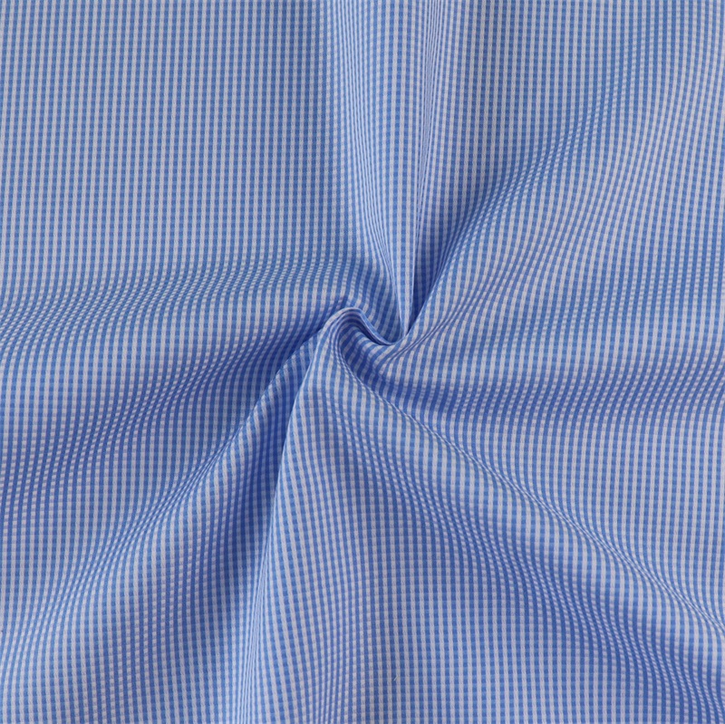 Novi dizajn Meke čiste boje Materijal košulje 100% pamuk Dobby tkanina Istaknuta slika