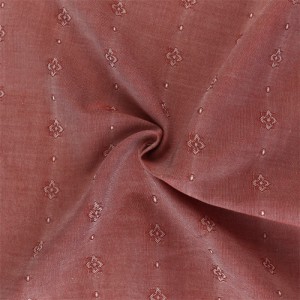 OEM Supple Sina 100% Cotton Jacquard Texta Fabric