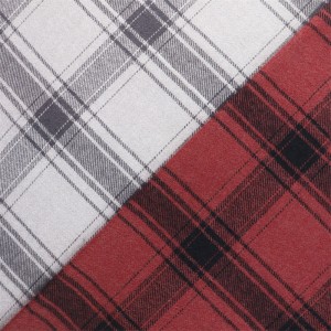 60/40 CVC Flannel Fabric, Чин Таъминкунандаи хуб барои курта,