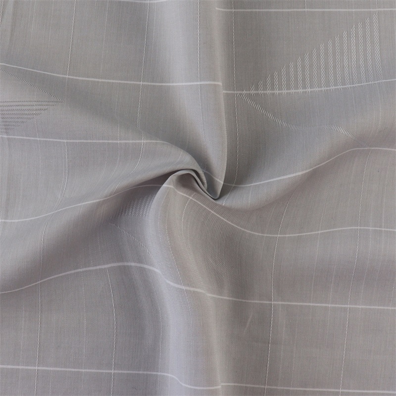 Prezo competitivo para o deseño de tecido jacquard de algodón de China