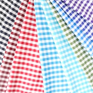 Høykvalitets kinesisk bomullspoplin strekkstoff for skjorter