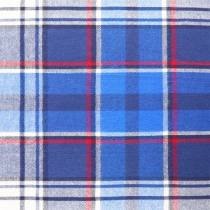 Txhim khu kev qha Supplier Herringbone 100% paj rwb xov paj Dyed Flannel Fabrics