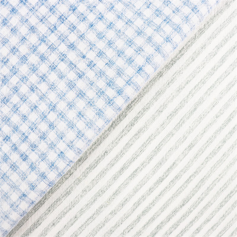 մեծածախ գին China Crepe Fabric Check Crepe Yarn Ներկված Կրեպ Գործվածք