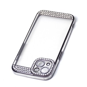 Coque en TPU Diamant Galvanoplastie pour iPhone 13 Pro Max