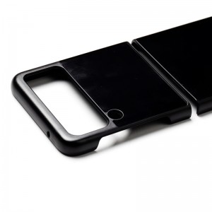 Samsung Z فلپ 3 کے لیے بیرونی نالی فون کیس