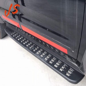 Iron Running Boards Pickup Side Step Rails Nerf Bars Fit Ford Ranger