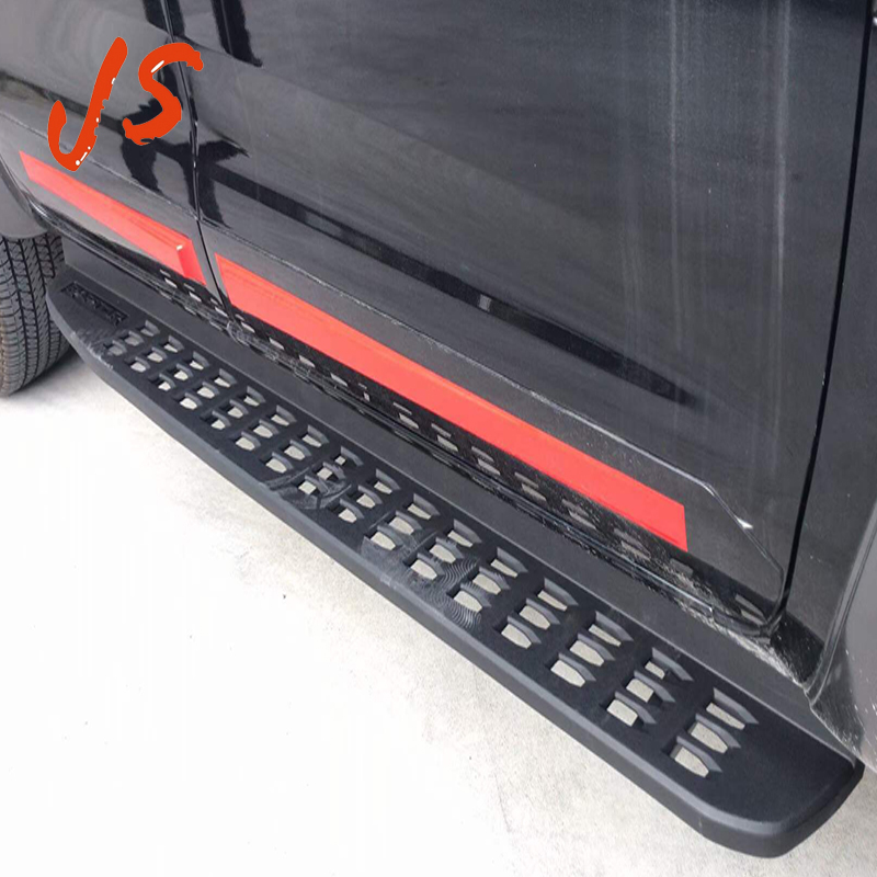Iron Running Boards Pickup Side Step Rails Nerf Bars Fit Ford F150 SVT RAPTOR Prikazana slika