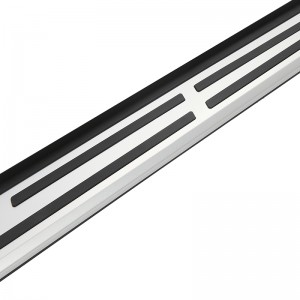 ກະດານແລ່ນເຂົ້າກັນໄດ້ກັບ Toyota Rush INNOVA Aluminum Alloy Side Steps Nerf Bars