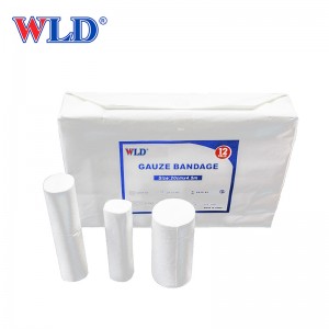 Wholesale Sterile Gauze Bandage - OEM Disposable Absorbent Gauze Medical Sterile or non-sterile Gauze Bandage – WLD
