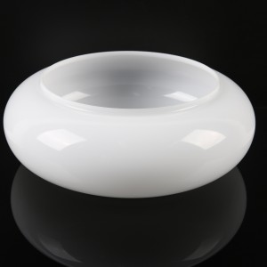 Benutzerdefinierte Milchglas-Lampenabdeckung in Pilzform Deckenlampenschirm für modernes Dekor