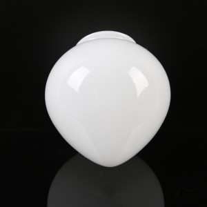 Скляний абажур для змінної кришки підвісної лампи ручної роботи у формі персика