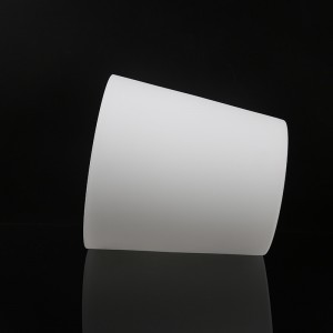 Bentuk cawan tersuai buatan tangan ditiup opal loket putih teduhan lampu penutup lampu dinding