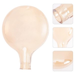Lvory White Handmade Blown Bowl Light Lamp ປ່ຽນຮົ່ມແກ້ວສຳລັບໂຄມໄຟພື້ນ