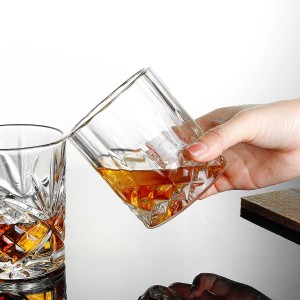 Verres à whisky à l'ancienne pour scotch, bourbon, liqueur