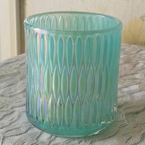 Telus Candlestick Cup Candle Jar Glass Tealight Candle Holders untuk Perkahwinan