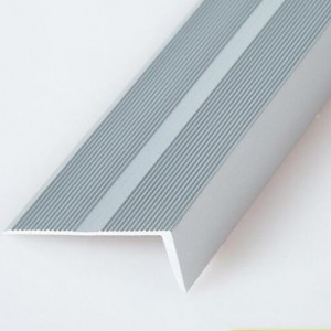 aluminum stair nosing anti-slip strip for stairs