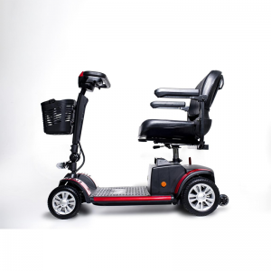 Jiangte 4 roți detasabil CE Scooter de mobilitate FM10-20AH pentru vârstnici, roșu/albastru/portocaliu/galben disponibil