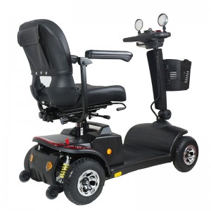 មកដល់ថ្មី JT10-20AH, កង់មុខនិងខាងក្រោយ 9" pneumatic, ម៉ូទ័រ 300w, CE Mobility Scooter សម្រាប់ជនពិការ និងមនុស្សចាស់, រោងចក្រ jiangte