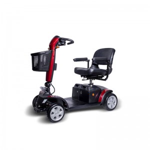 JJEV R300S CE Mobility Scooter за возрасни, PG/Dynamic Controller, Целосна суспензија со 4 тркала, Мотор 400W