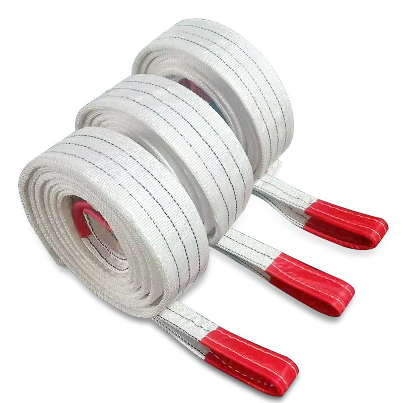 Hijsband hijsen techniek kraan hijsband sling flexibele trailer touw Aangepaste veiligheid hijsband nylon