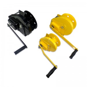 Hand winch two-way self-locking household small manual crane wire rope winch self-locking tractor