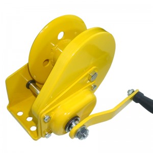 Hand winch two-way self-locking household small manual crane wire rope winch self-locking tractor