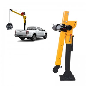 Wholesale OEM Crane Hook Types Manufacturers –  mini davit pickup truck cranes manufacturer 12V/24V/110V/380V 500kg 1000kg  – JTLE
