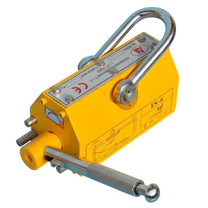 Permanent magnet lifter suction 2 times pulling force 100kg-5000kg crane magnetic lifting equipmrnt