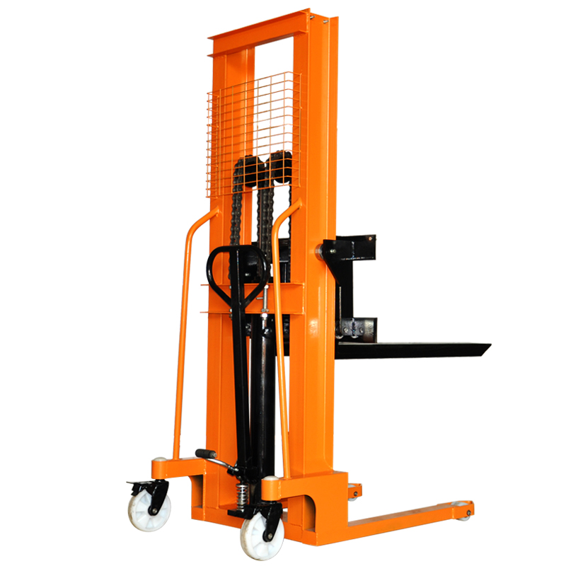 Manual forklift electric small forklift truck hydraulic stacker forklift truck loading and unloading truck lifting crane (1)