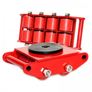 Wholesale Discount Pallet Jack Lift Manufacturers –  CRA Straight Cargo Trolley Roller Skid for Machinery Moving Heavy Object Equipment 6 TON roller skids  – JTLE