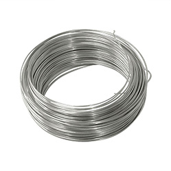 Electroplate galvanized iron wire