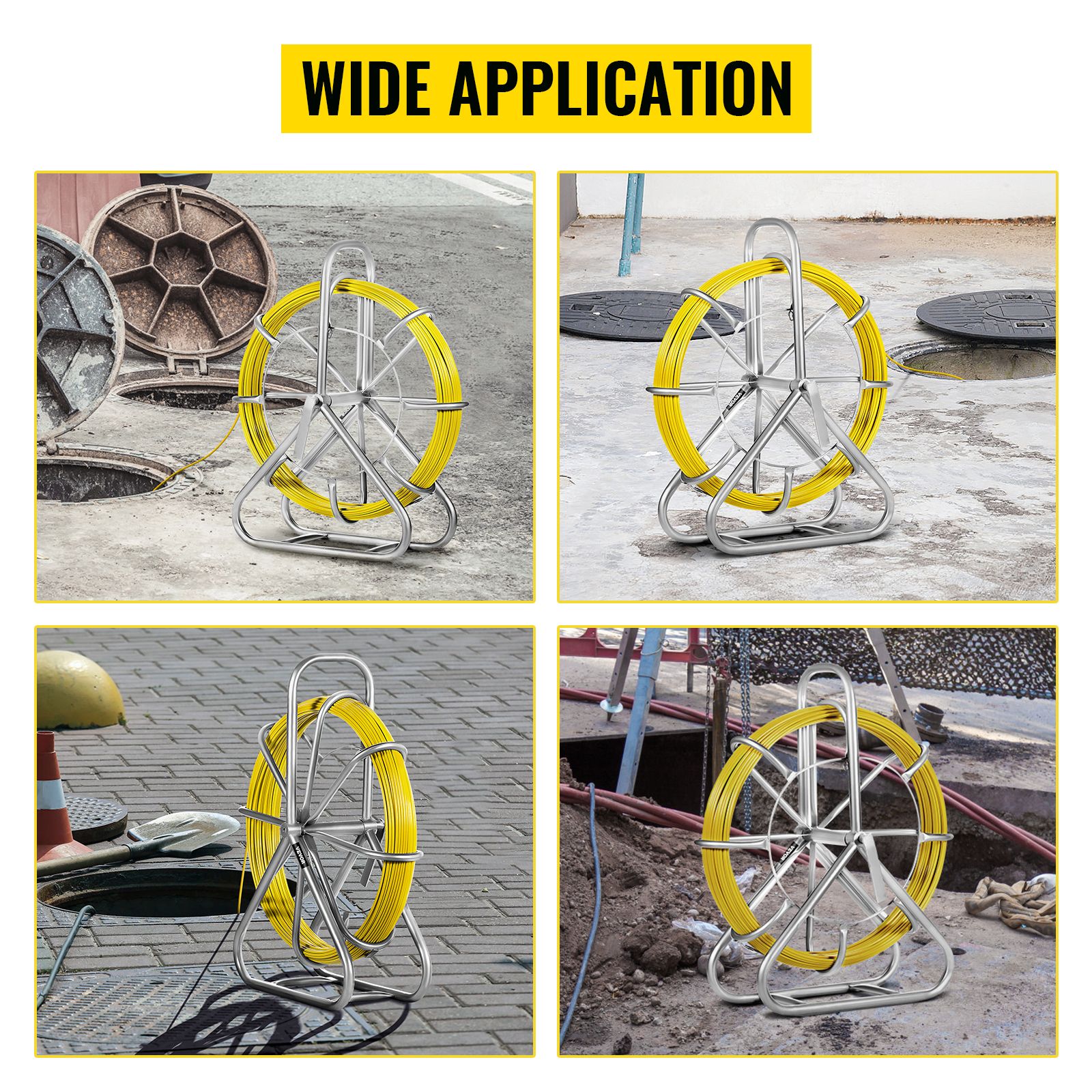 Litar udhëzues për vizatimin e kafazit të mbajtëses së rrotave me tel me fije qelqi 6 mm