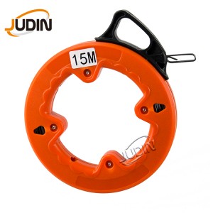 China OEM Nylon Wire Puller Exporter –  Steel Fish Tape with plastic case – Judin